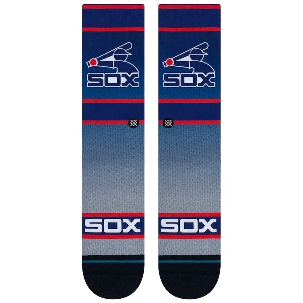 Stance Chicago White Sox Mens Large Crew Sock 2023 Cooperstown Collection New